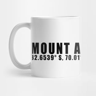 South America's Sentinel: Aconcagua Mug